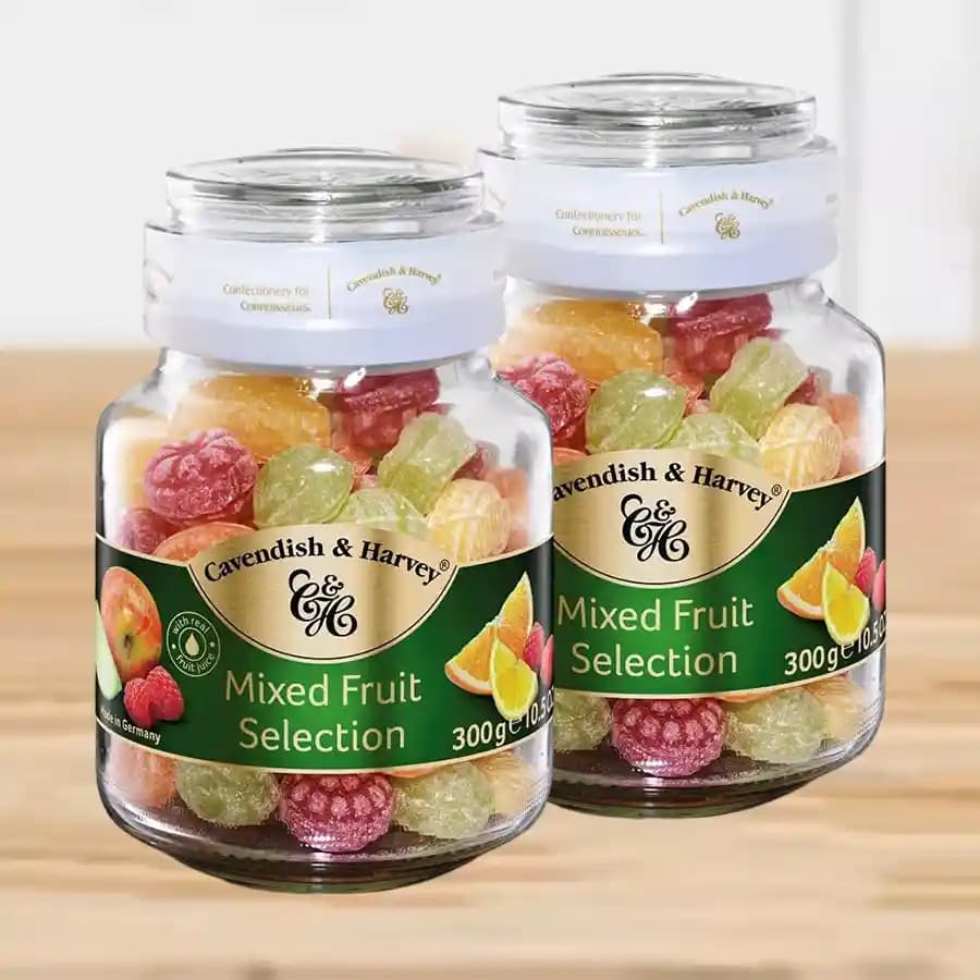 Delicious Cavendish N Harvey Mixed Fruit Selection Duo