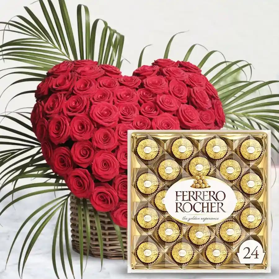 Romantic Roses & Decadent Chocolate Treats