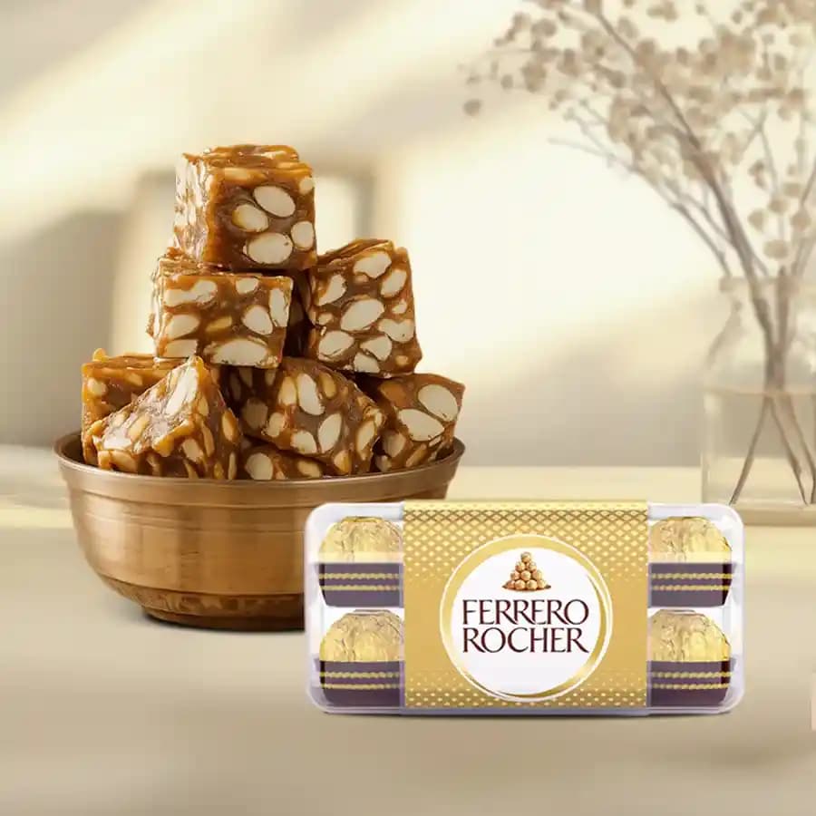 Exquisite Anjeer Delight with Ferrero Rocher