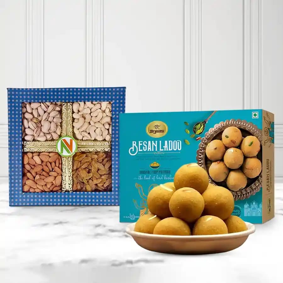 Heavenly Besan Laddu Indulgence