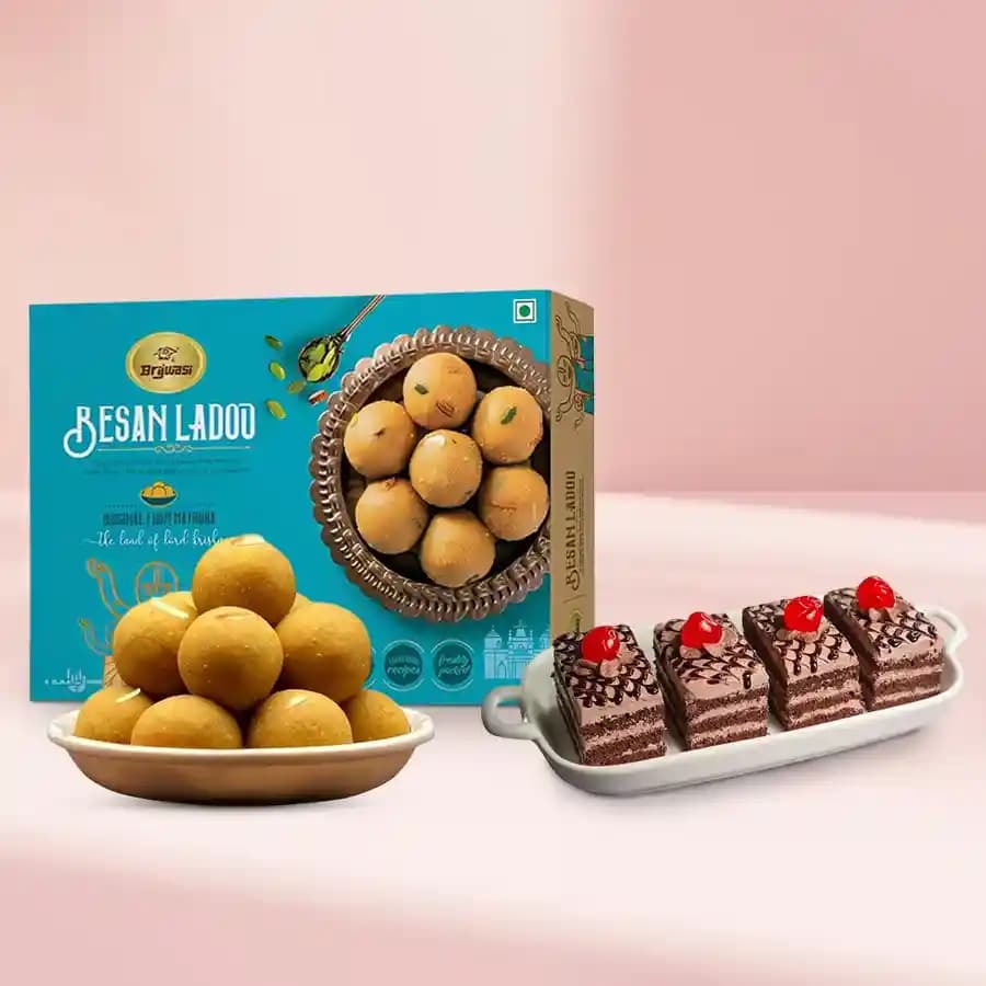 Golden Delight with Chocolate Indulgence