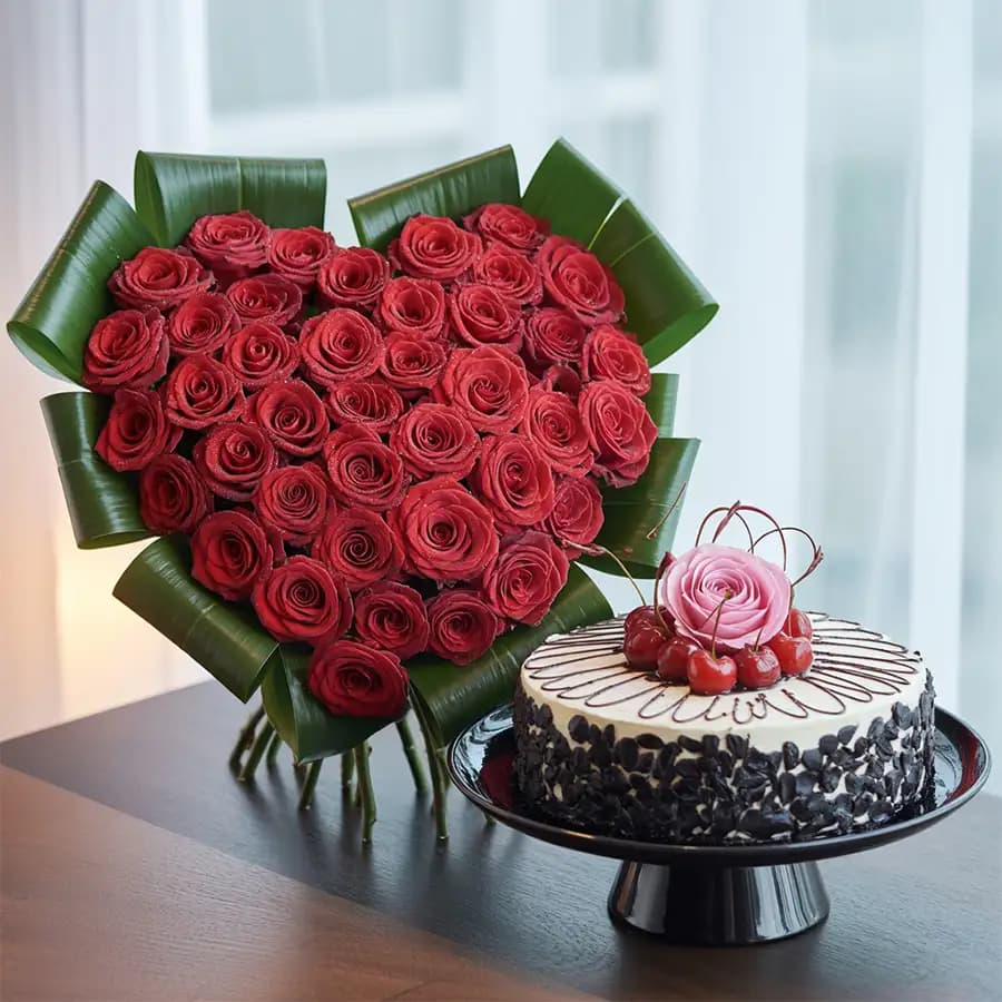 Love's Embrace: Floral and Sweet Harmony