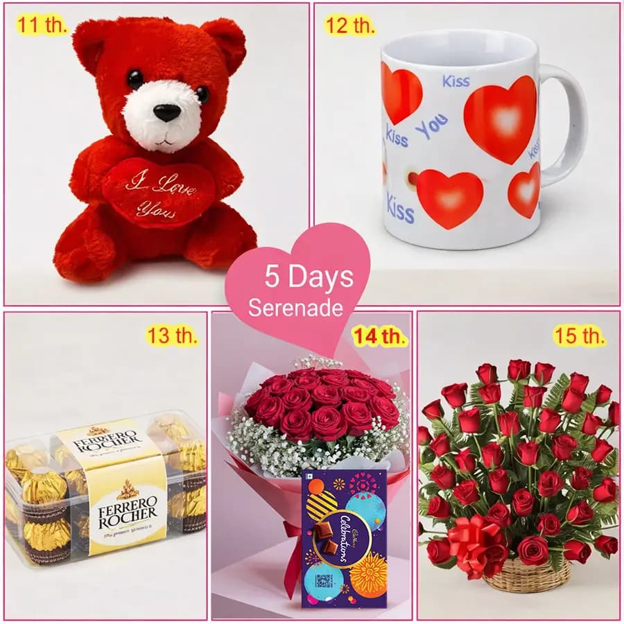 5 Day Serenade for the Top Women in Your Life