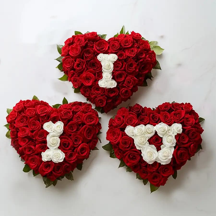 Arresting Triple Heart ILU Arrangement