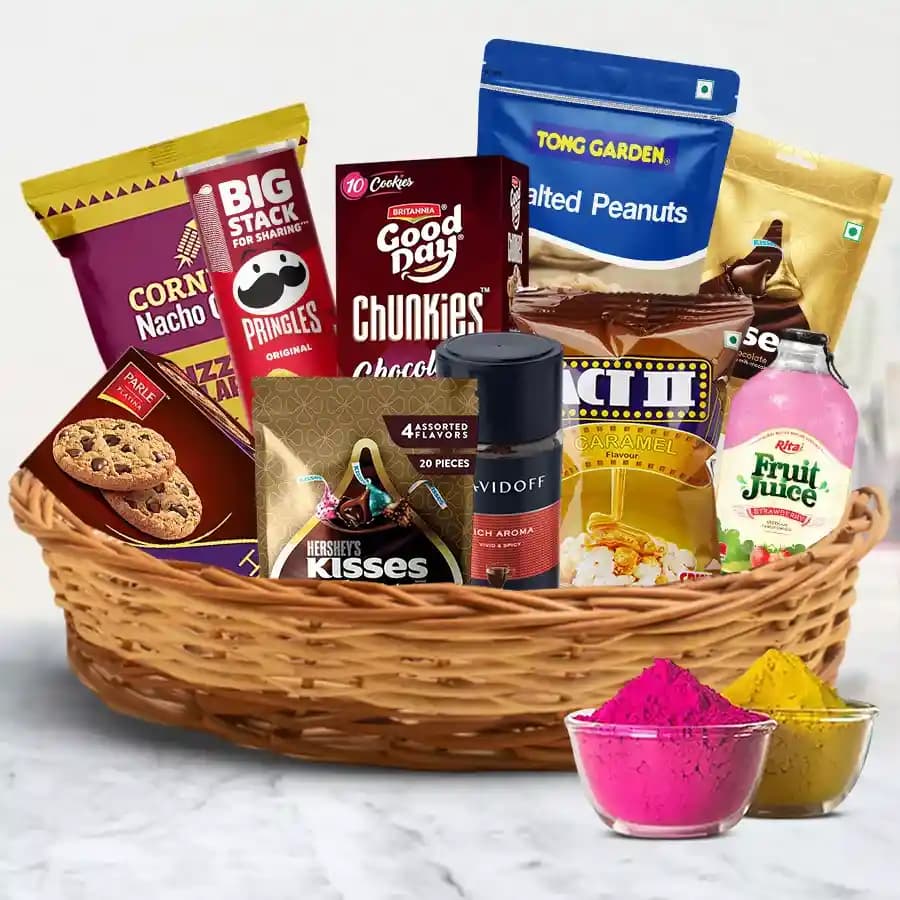 Festival of Colors Food Assortments Gift Hamper