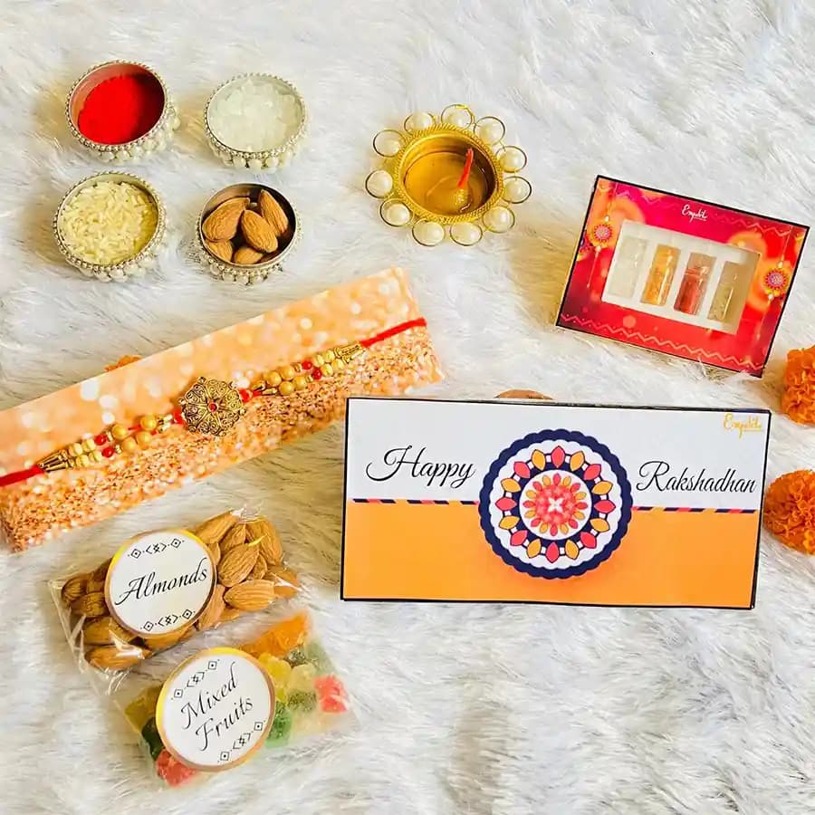 Rakhi Gifts with Chocolaty Surprises