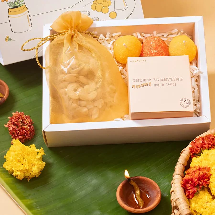 Diwali Sweets N Delights Trio Box
