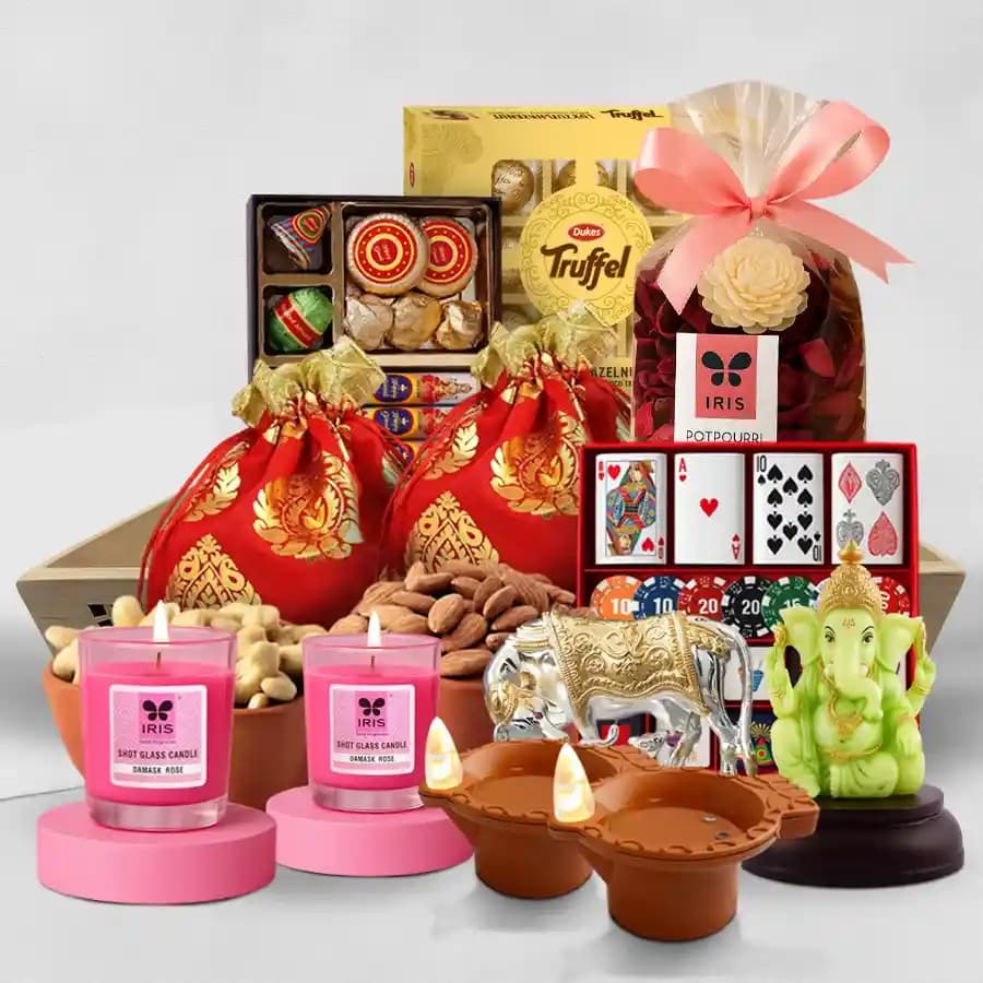 Diwali Bliss Tray Of Splendor