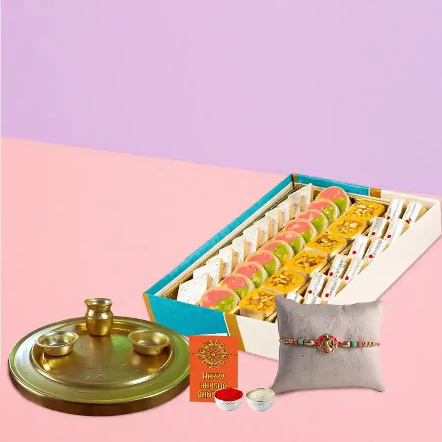 Elegant Rakhi Celebration Set