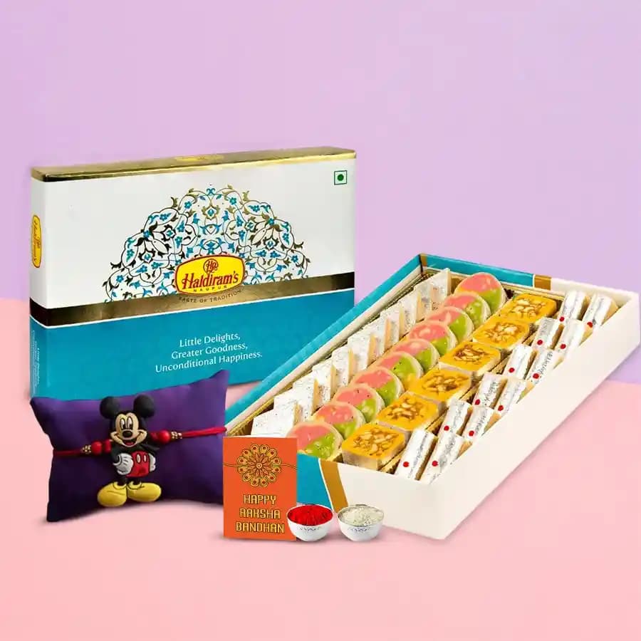 Haldiram’s Festive Sweet Treats with Complimentary Rakhi Set