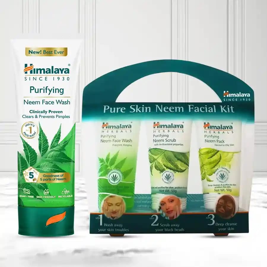 Amazing Himalaya Pure Skin Neem Facial Kit